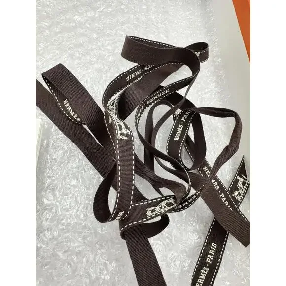 Hermes 11 by 11 4 Empty Authentic Box Only w/ Ribbons and Slip